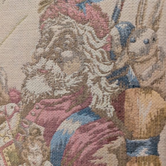 Vintage Santa Claus Needlepoint Art - Picture 5 of 9